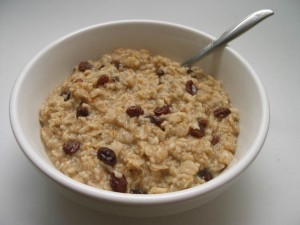 homemade oatmeal