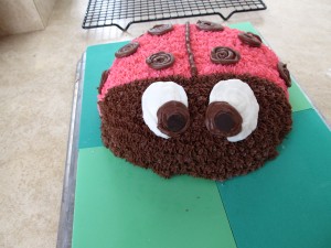 ladybug cake