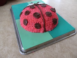 ladybug cake