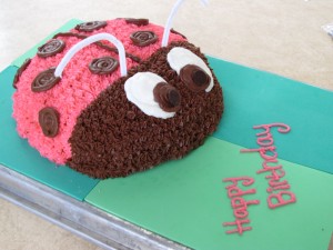 ladybug cake