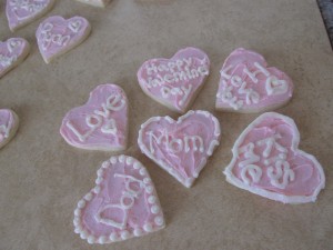 Valentine Sugar Cookies