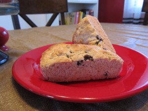 Cinnamon Raisin Scones