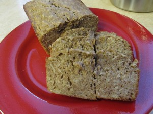 healthy banana bread